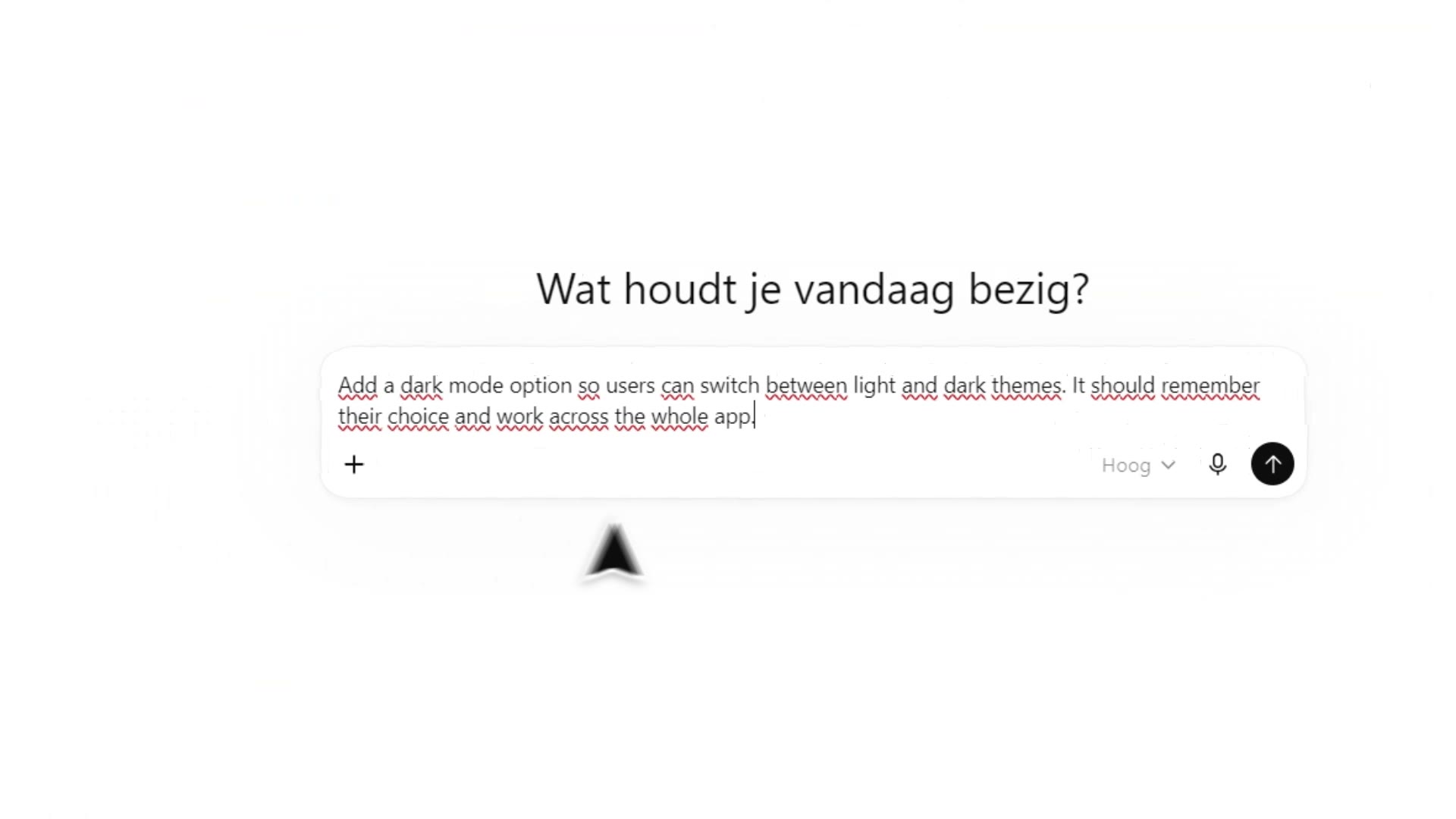 Poster frame of the Anvyll overlay opening over a text field